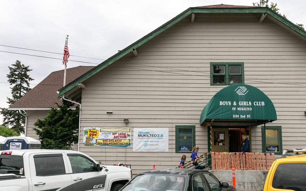 This years luau was the last held at the Boys & Girls Clubs longtime home on Second Street in Mukilteo. (Kevin Clark / The Herald)