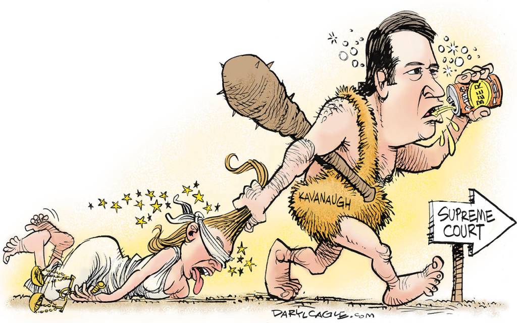 Editorial cartoons for Monday, Oct. 1