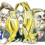 Editorial cartoons for Monday, Oct. 1