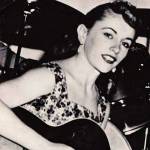 Everett-born studio musician Carol Kaye at an early performance with the Henry Busse Orchestra in 1955. (Courtesy CarolKaye.com)