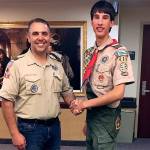 David Samaniego, of Marysville, has earned the Boy Scouts of America Eagle Scout Award. The award will be presented at an Eagle Scout Court of Honor on Nov. 3. (Contributed photo)