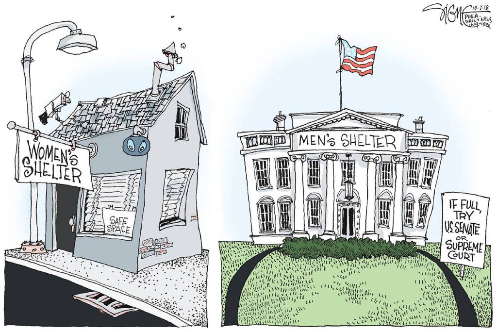 Editorial cartoons for Monday, Oct. 8