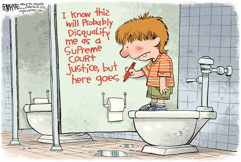 Editorial cartoons for Monday, Oct. 8