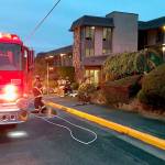 Investigators say an Edmonds condo fire was accidental and likely caused by a cigarette. (South County Fire)