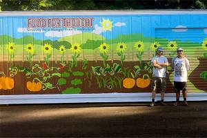 Boy Scout helps food bank for Eagle project