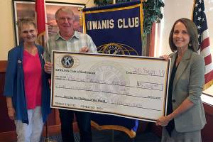 Kiwanis gives fledgling foster care group a $5K boost