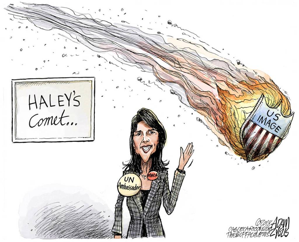 Editorial cartoons for Thursday, Oct. 11