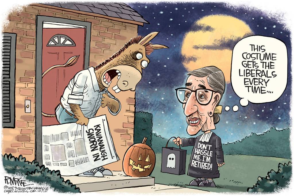 Editorial cartoons for Thursday, Oct. 11