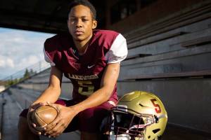 First-year Lakewood receiver catching on
