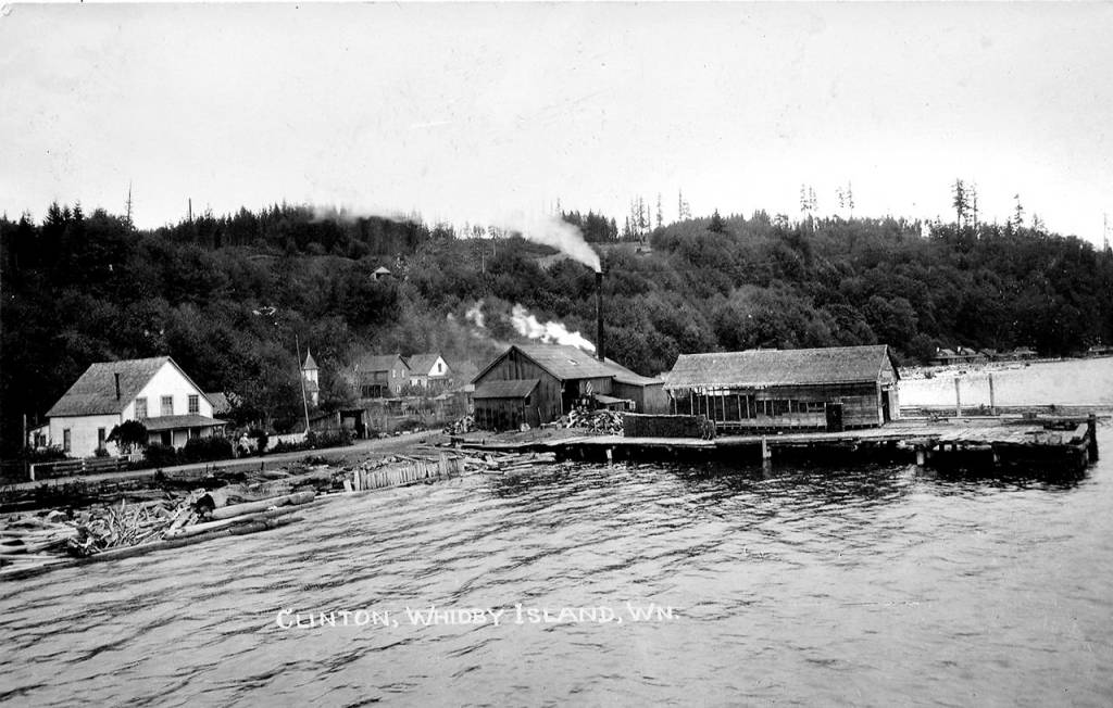 At the end of the history tour, Bill Haroldson plans to speak about the founding of Old Clinton (Brighton Beach) and the businesses that used to be located there as well as fishing resorts that once dotted the coastline. (South Whidbey Historical Society)