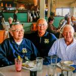 From left, friends from Everett Highs class of 1955, Jack Holl, Victor Hirakawa, Jerry Solie, Wally Hall, and Larry ODonnell have lunch at Arnies in Edmonds Sept. 19, 2007. Victor Hirakawa died Oct. 7.