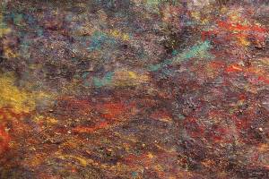 Linda Bergerons River Wild is part of the Inventing With Color & Light exhibit at the Lynnwood convention Center.