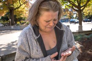 Woman, now homeless, struggles to recover from knife attack