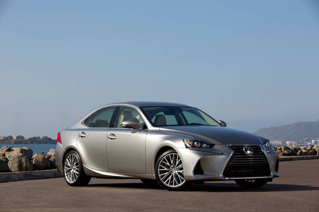 The 2018 Lexus 300 IS sports sedan is generously equipped with standard features. Many optional items are also available. (Manufacturer photo)