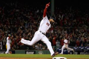 Red Sox strike first, beat Dodgers in Game 1 of World Series