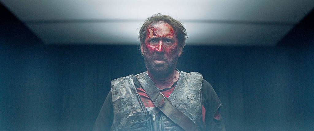 Have a bloody good Halloween by streaming Mandy, starring Nicolas Cage. (RLJE Films)
