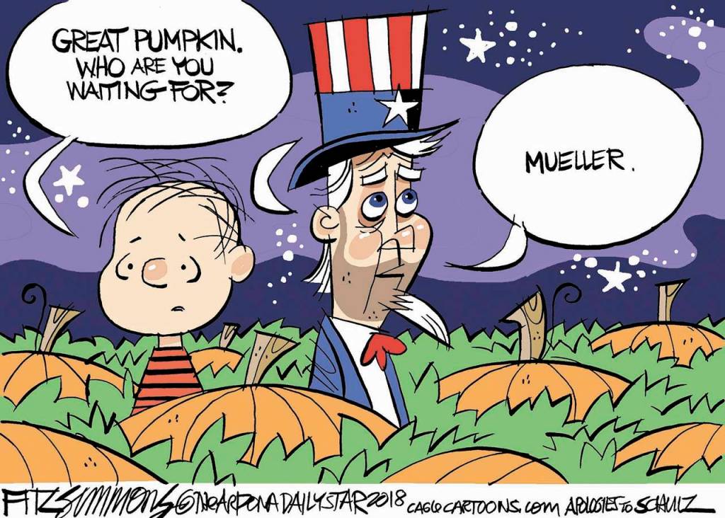 Editorial cartoons for Thursday, Oct. 25