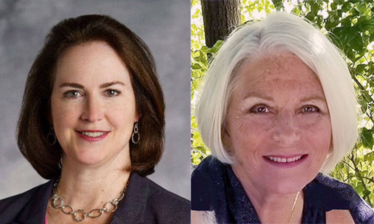 Shelley Kloba (left) and Debra Blodgett