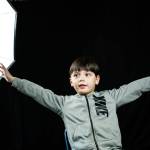 Kindergartner Niko Snyder, 5, a kindergartner at Kellogg Marsh Elementary School in Marysville talks about Thanksgiving. (Andy Bronson / The Herald)