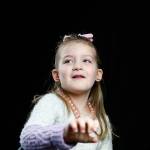 Kindergartner Olivia Rafferty, 5, at Kellogg Marsh Elementary talks about Thanksgiving. (Andy Bronson / The Herald)