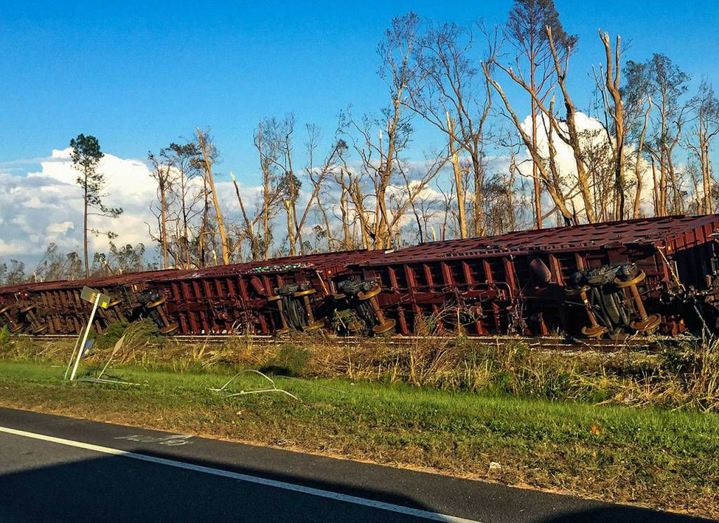 Damage in Panama City, Florida, is widespread in the aftermath of Hurricane Michael, which made landfall there Oct. 10. (Will McMahan)