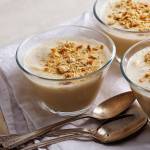 Single-serving cups of maple-kissed pudding, layered with sliced banana and topped with a crunch of graham cracker crumbles, can transport you back to Grandmas house. (Photo by Deb Lindsey for The Washington Post)