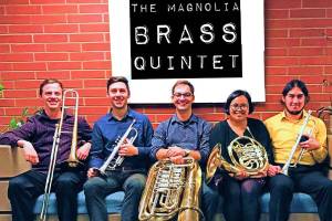 The Magnolia Brass Quintet will make its premiere performance at a Veterans Day-themed concert on Nov. 11 in Everett.