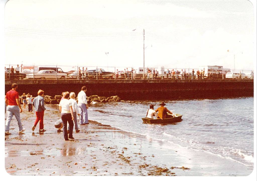 Edmonds residents celebrate the 100th anniversary of George Bracketts landing in 1976. (Edmonds Historical Museum)