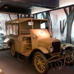 An ambulance from World War I is on display at the WWI America exhibit. (Kevin Clark / The Herald)