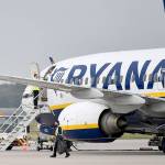 A Ryanair Boeing 737 at an airport in Germany. French authorities have seized a a similar plane and forced 149 passengers to disembark because of a dispute over subsidies to the Irish airline. (AP Photo/Martin Meissner, file)