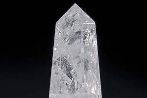 Antique obelisks made of rare Blue John stone and rock crystal