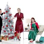 Jane Lynchs A Swingin Little Christmas, coming Nov. 24 to the Edmonds Center for the Arts, will feature Tim Davis and Kate Flannery singing jazzy renditions of classic Christmas carols. (ICM Partners)