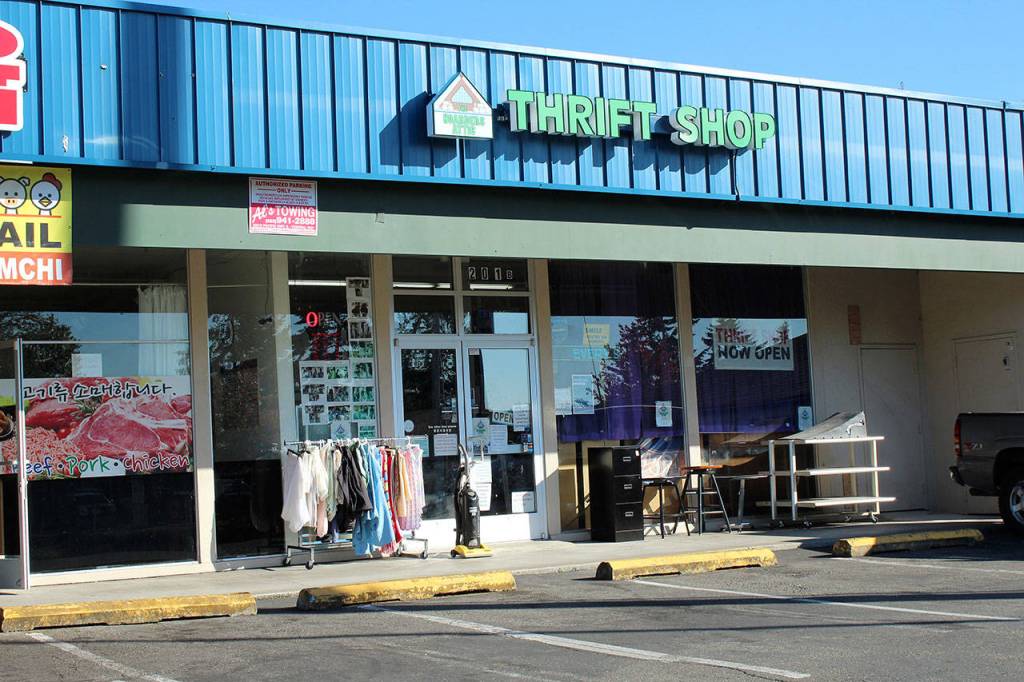 The Hoarders Attic Thrift Shop closed their doors on Oct. 21 and relocated the business to Tacoma. (Olivia Sullivan / Federal Way Mirror)