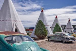 Wigwam Motel is part of an exhibit of the photography of Henry Heerschap opening Dec. 1 at the Mountlake Terrace Library.