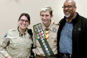 Community’s help surprises boy on track to become Eagle Scout