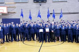 Nearly grounded, Arlington’s Air Force JROTC program now soars