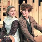Molly (Anna Vizzare) and Peter (Oliver Girouard) in Edmonds Driftwood Players production of Peter and the Starcatcher. The prequel to J.M. Barries Peter and Wendy shows through Dec. 23 in Edmonds. (Dale Sutton/Magic Photo)