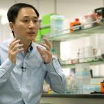 Mark Schiefelbein / Associated Press                                Chinese scientist He Jiankui speaks during an interview Oct. 10 at a laboratory in Shenzhen in southern Chinas Guangdong province.