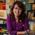 Susan Ringstad Emery, an Everett-based artist of Alaska Native descent, spent several days in November at the Anchorage Museum studying artifacts from the Smithsonian Arctic Studies Center. Descended from Inupiaq and Scandinavian people, she uses imagery from her ancestry in her art. (Dan Bates / The Herald)