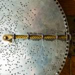 A Regina music box with a metal recording of White Christmas in the Softye home in Snohomish. (Andy Bronson / The Herald)