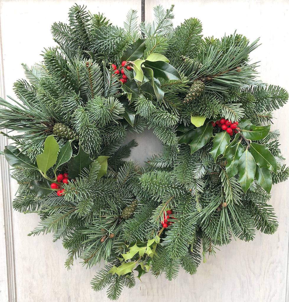Traditional wreath (Nicole Phillips)