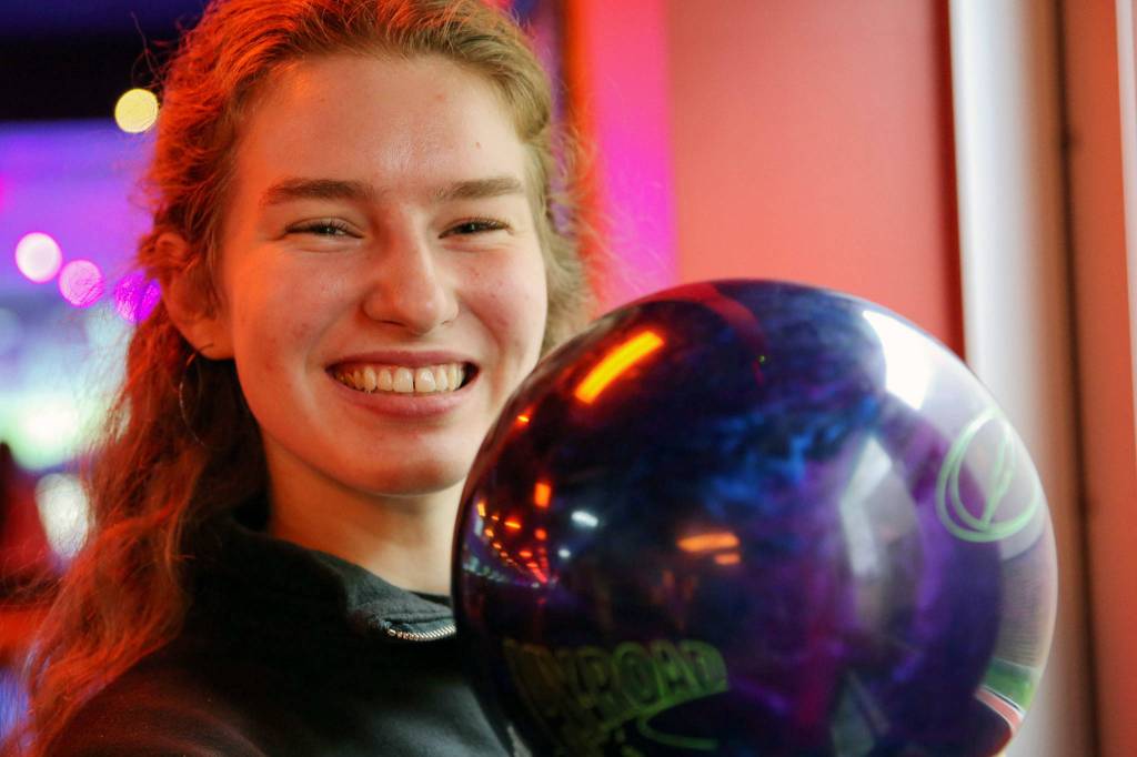 <a href="https://www.heraldnet.com/sports/qa-with-jackson-senior-bowler-molly-jo-meyers/" target="_blank">Molly Meyers</a>, senior at Jackson High School, plans to continue her bowling career into college. (Kevin Clark / The Herald)