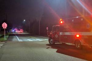 Emergency crews responded to the incident near Shoultes Elementary School. (Zachariah Bryan / The Herald)
