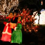 Jerry Beck and his family decorate their Clinton home with more than 30,000 lights and handmade decorations every year and keep it open for the public is view. About 1,400 people come see it every year. (Kevin Clark / The Herald)