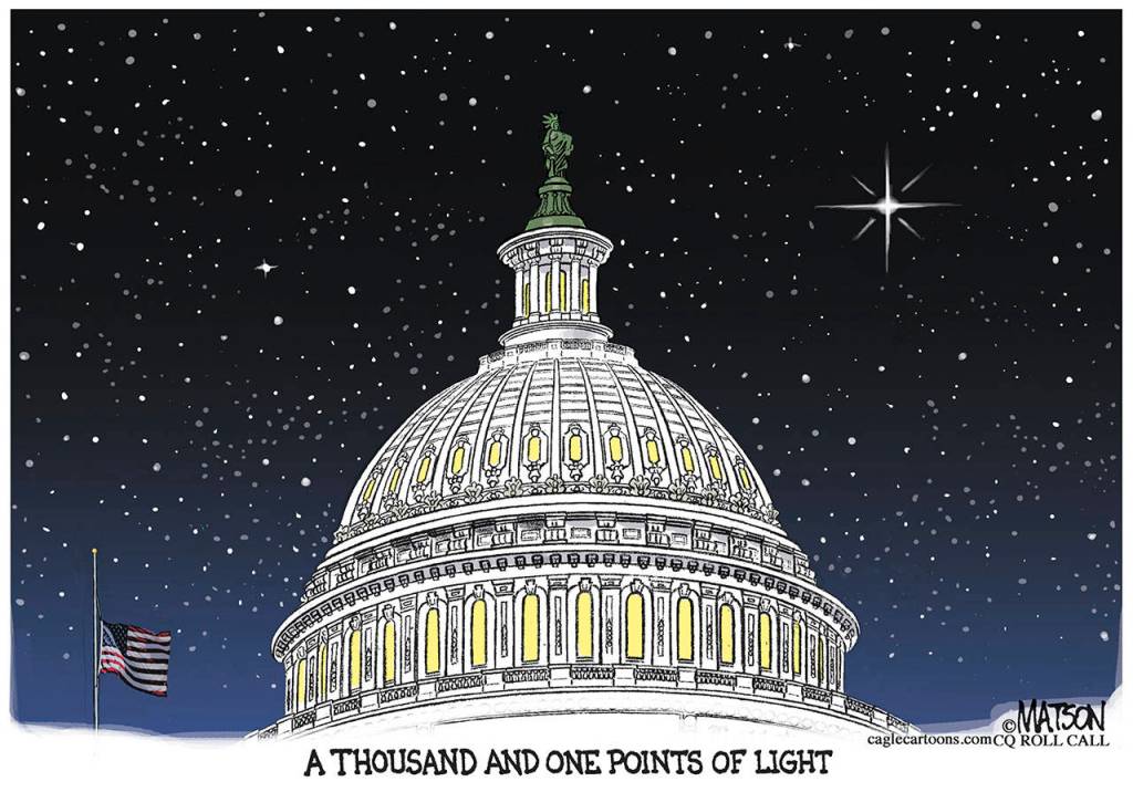 Editorial cartoons for Wednesday, Dec. 5
