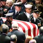 America bids farewell to its 41st president