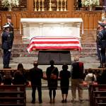 Bush, president and patriarch, is home for Texas burial