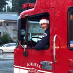 Firefighters bring Santa to Bothell for food, toy drive