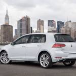 The 2018 Volkswagen Golf seats five and has 22.8 cubic feet of cargo space when the second row seats are upright. (Manufacturer photo)