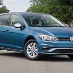 Successful styling of the VW Golf is maintained for 2018